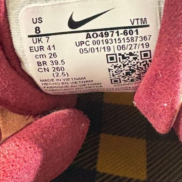 Size 8Men/9.5Women - Nike air max react 270 red shoes - Picture 9 of 9